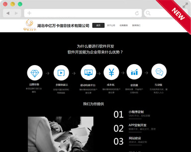 中億萬(wàn)卡信息網(wǎng)站設計案例